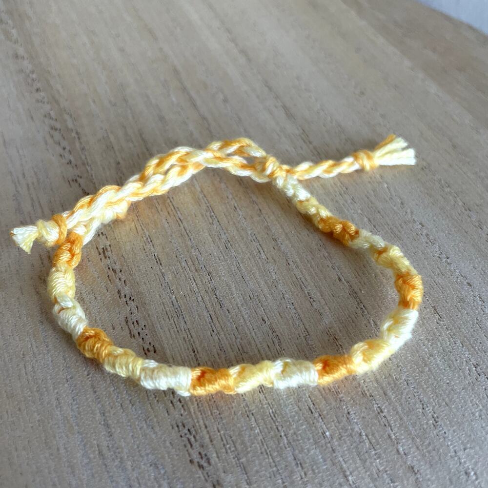 Cindy Bracelet, anklet, trendy, comfortable, tie, embroidery thread, woven, gift